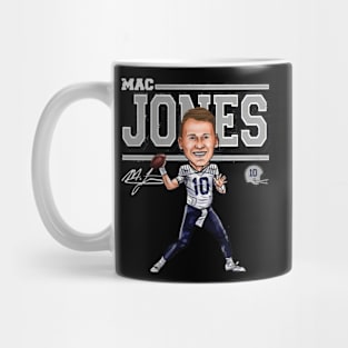 mac jones cartoon Mug